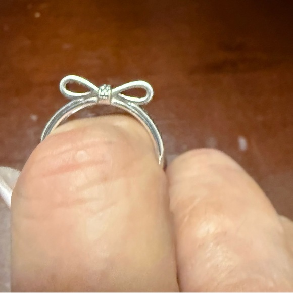 PANDORA BOW RING SIZE 7 - Picture 3 of 5